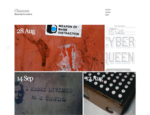 Tablet Screenshot of clinamen.jamesjbrownjr.net